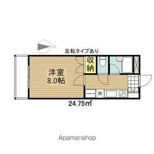 明治館【4階】の間取り