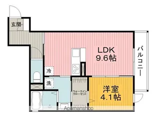 SELVAおおまち【2階】の間取り