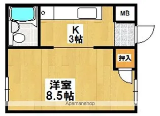 松本ハイツ【205号室】の間取り