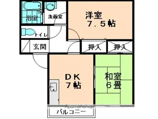 ソルジェンテ諏訪【2階】の間取り