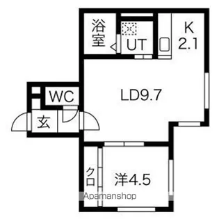 LiTHOS-M【3階】の間取り