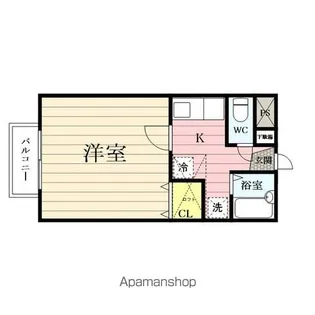 パセオプラシード雨宮【1階】の間取り
