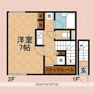 MIUふじみ野【202号室】の間取り