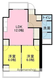 ライブタウン鉄砲町【101号室】の間取り