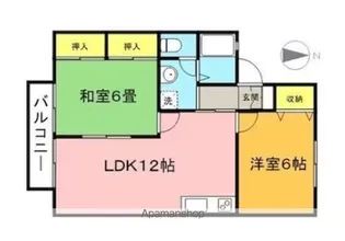KUNZ【211号室】の間取り