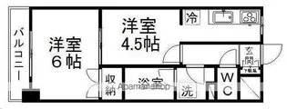 メイ・パストラル【702号室】の間取り