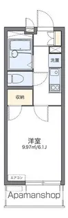 レオパレス南金田【4階】の間取り