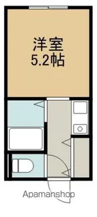 RICO RICH(リコリッチ)【205号室】の間取り