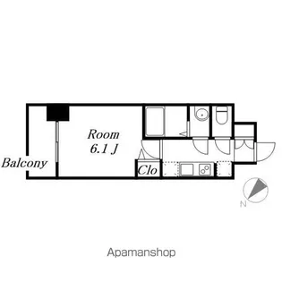 アドバンス名古屋シュテルン【2階】の間取り
