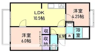 コープU2【1階】の間取り