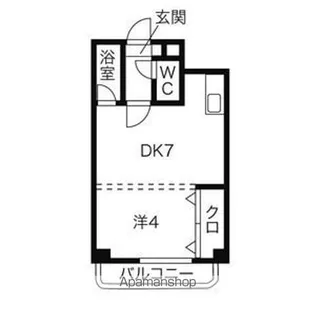 パークヒルズ新札幌【307号室】の間取り