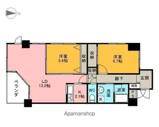 ARK’S【304号室】の間取り