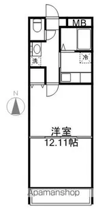 ATLAS PROUD【226号室】の間取り