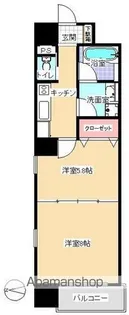 レグルス北目町【701号室】の間取り