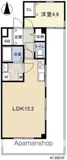 和泉町ビル【201号室】の間取り