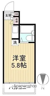 マンションササノ【3階】の間取り