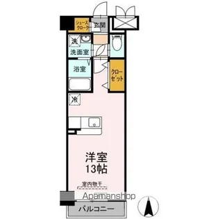 リュージュ【6階】の間取り