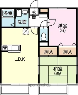 ヴィラコート【1階】の間取り