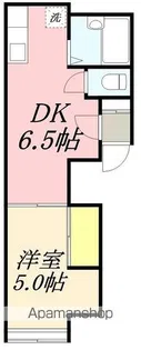 ハイツワン【102号室】の間取り