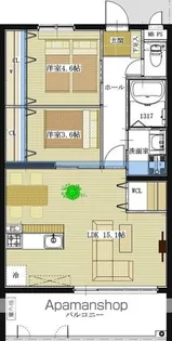 アルテマイスターレオ【402号室】の間取り
