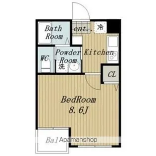 grande colline【103号室】の間取り