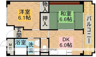 エトワール泉大津【1階】の間取り