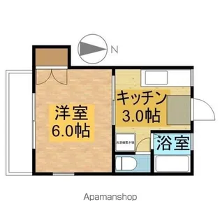 アーバンロジェ【201号室】の間取り