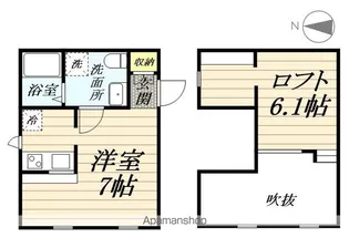 PRIMA LILIE【2階】の間取り