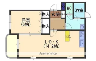 SGアトレ【202号室】の間取り