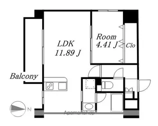 ラルモニー【2階】の間取り
