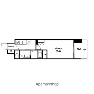 エルミナロッサ【507号室】の間取り