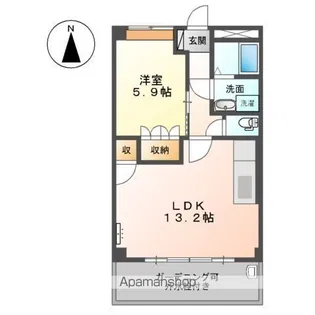 J.Sガーデン【3階】の間取り