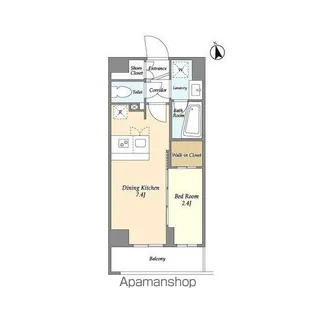 LA DOUCEUR志茂【3階】の間取り