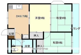 パストラルタケイ【201号室】の間取り