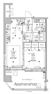 セジョリ浅草【11階】の間取り