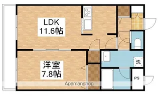 グランディオーズ【1階】の間取り