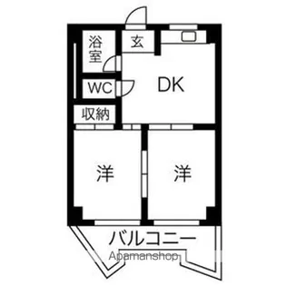 栄ファイブマンション【502号室】の間取り