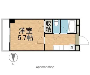 アーバンヒルズ柏木【1階】の間取り