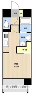 LIBTH西公園【802号室】の間取り