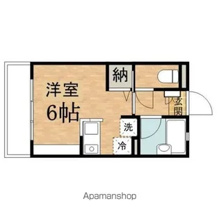 パールウィングス南平【418号室】の間取り