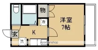 1Kの間取り画像