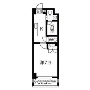 シティライフ今池南【5階】の間取り