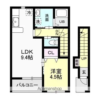 AFECTO I(アフェクト I)【2階】の間取り