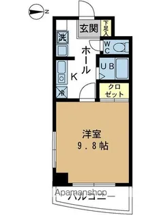 グランコート石宮【3階】の間取り