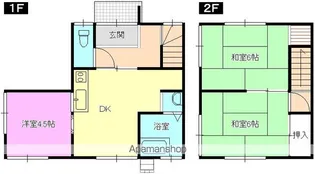 山口県周南市大字久米【タウンハウス】の間取り