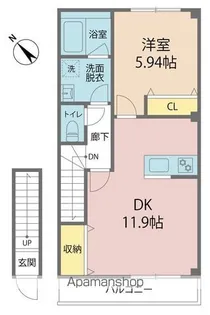 カサ・ミラ【2階】の間取り