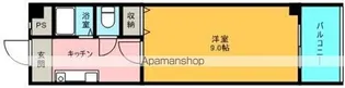 ステュディオリヴァージュ【8階】の間取り