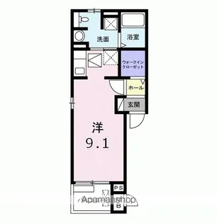 ベル パフィオ【1階】の間取り