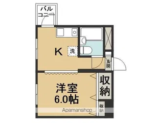 エルハイム【3階】の間取り