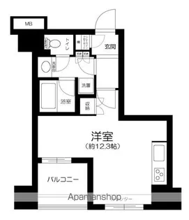 BELISTA横浜【10階】の間取り